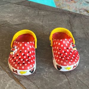 Light Up Mini Mouse Crocs
